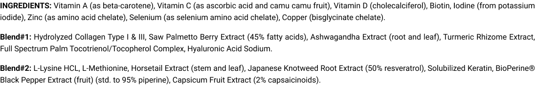 ingredients